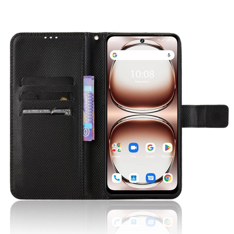 For Umidigi Note 100 / Note 100A Diamond Texture Leather Phone Case