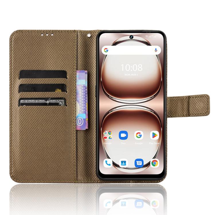 For Umidigi Note 100 / Note 100A Diamond Texture Leather Phone Case