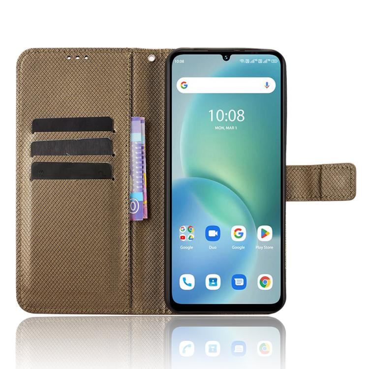 For Umidigi G100X 4G / 5G Diamond Texture Leather Phone Case