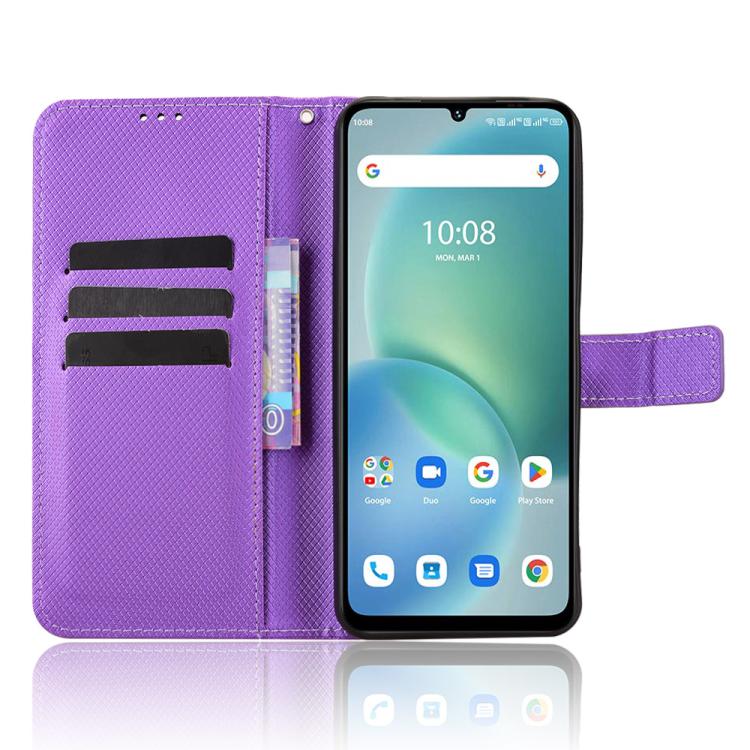 For Umidigi G100X 4G / 5G Diamond Texture Leather Phone Case