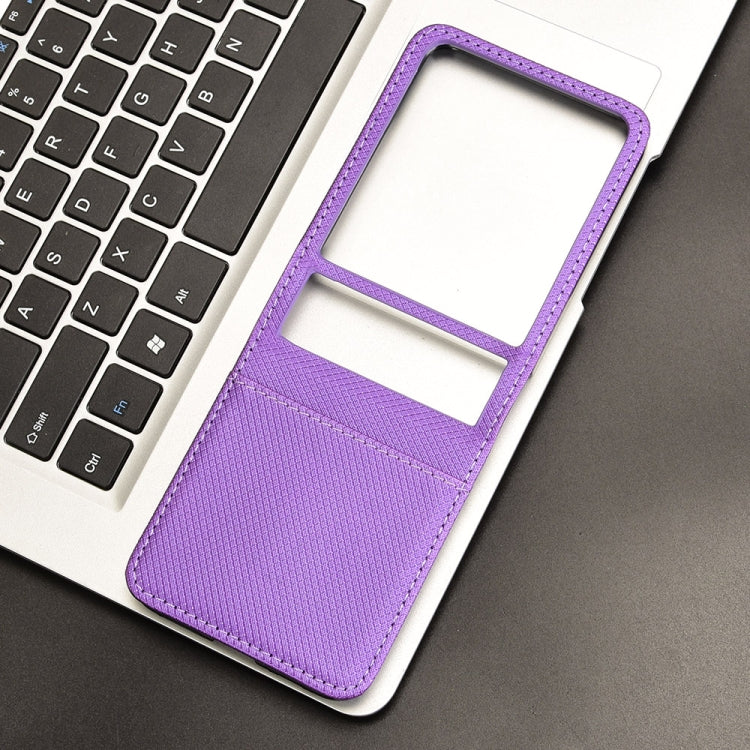 For Motorola Razr 50 Ultra Diamond Texture Leather Phone Case