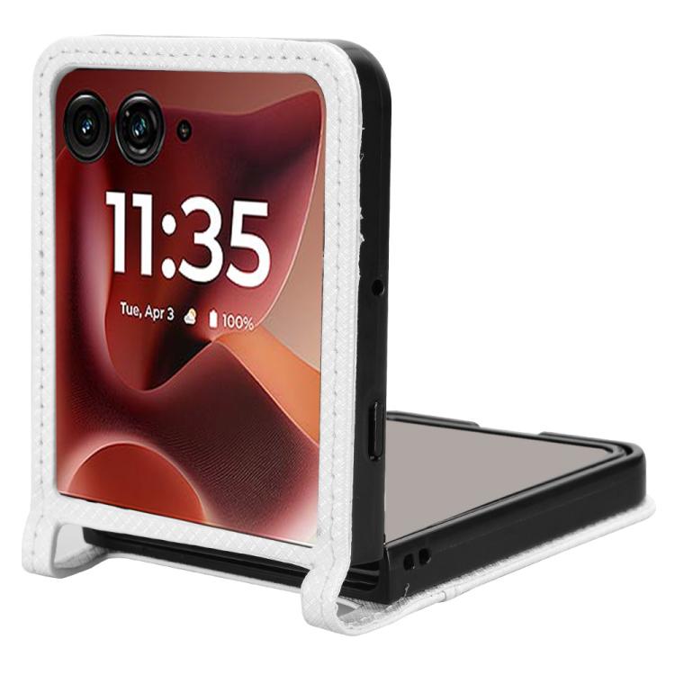 For Motorola Razr 60 Ultra Diamond Texture Leather Phone Case
