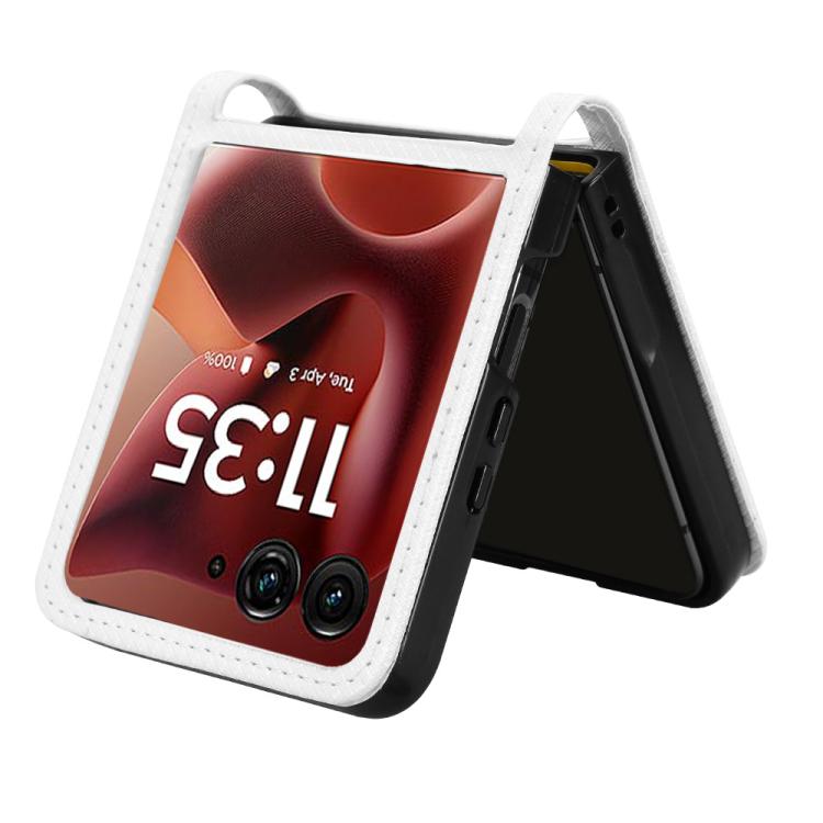 For Motorola Razr 60 Ultra Diamond Texture Leather Phone Case