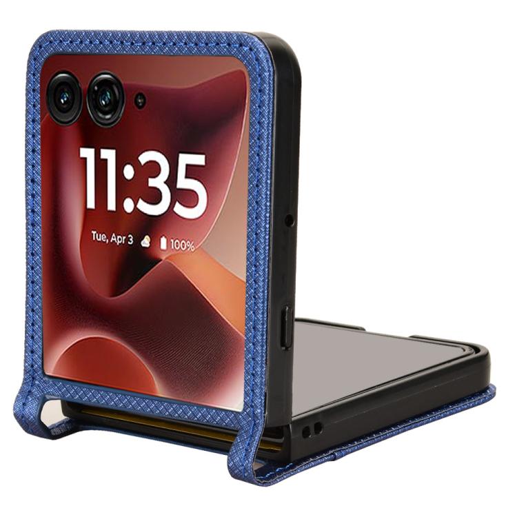 For Motorola Razr 60 Ultra Diamond Texture Leather Phone Case