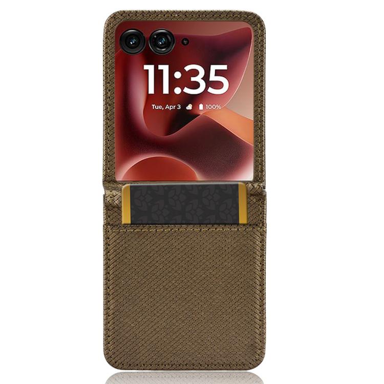 For Motorola Razr 60 Ultra Diamond Texture Leather Phone Case