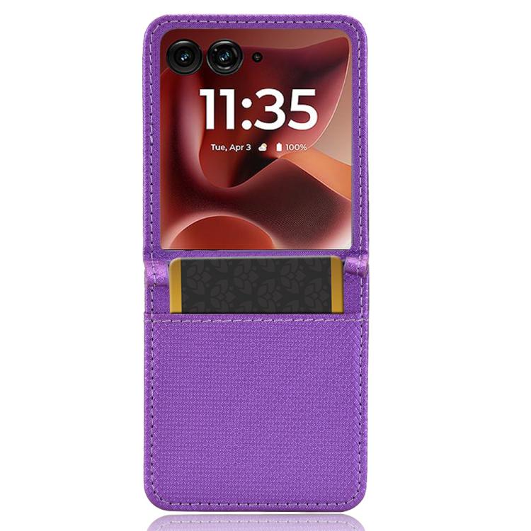 For Motorola Razr 60 Ultra Diamond Texture Leather Phone Case