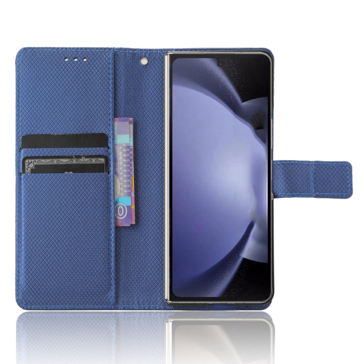 For Samsung Galaxy Z Fold6 Diamond Texture Leather Phone Case