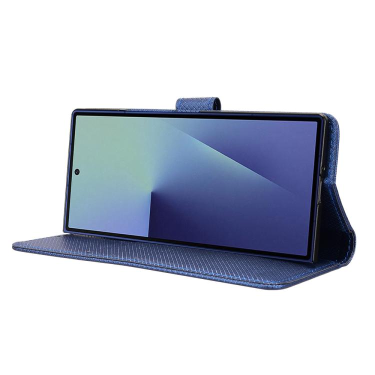 For Samsung Galaxy Z Fold7 with Pen Slot Diamond Texture Leather Phone Case