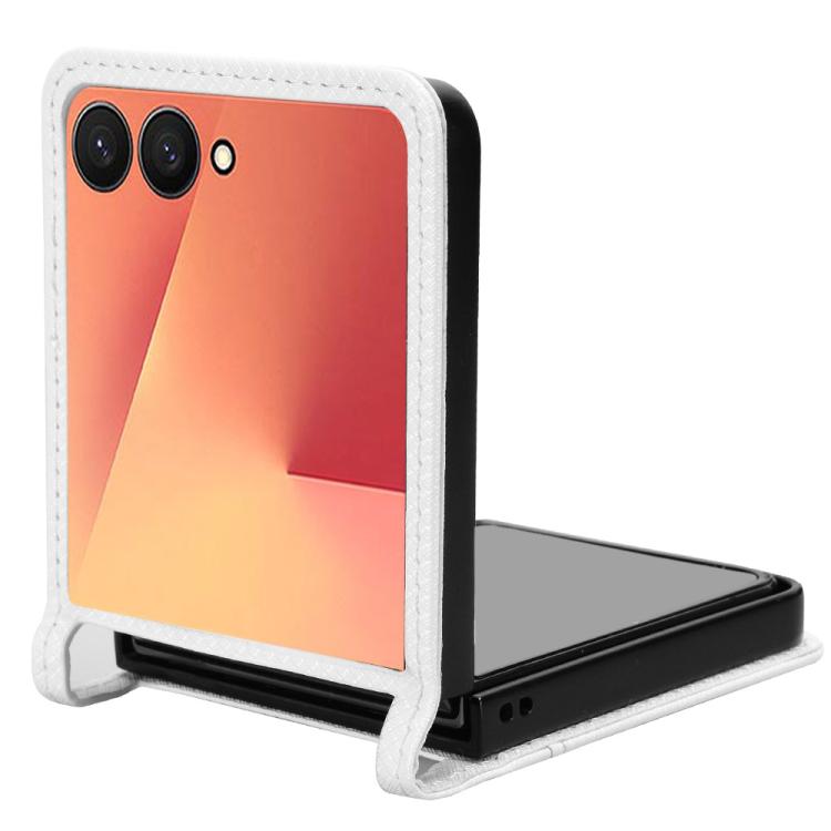 For Samsung Galaxy Flip7 5G Diamond Texture Leather Phone Case