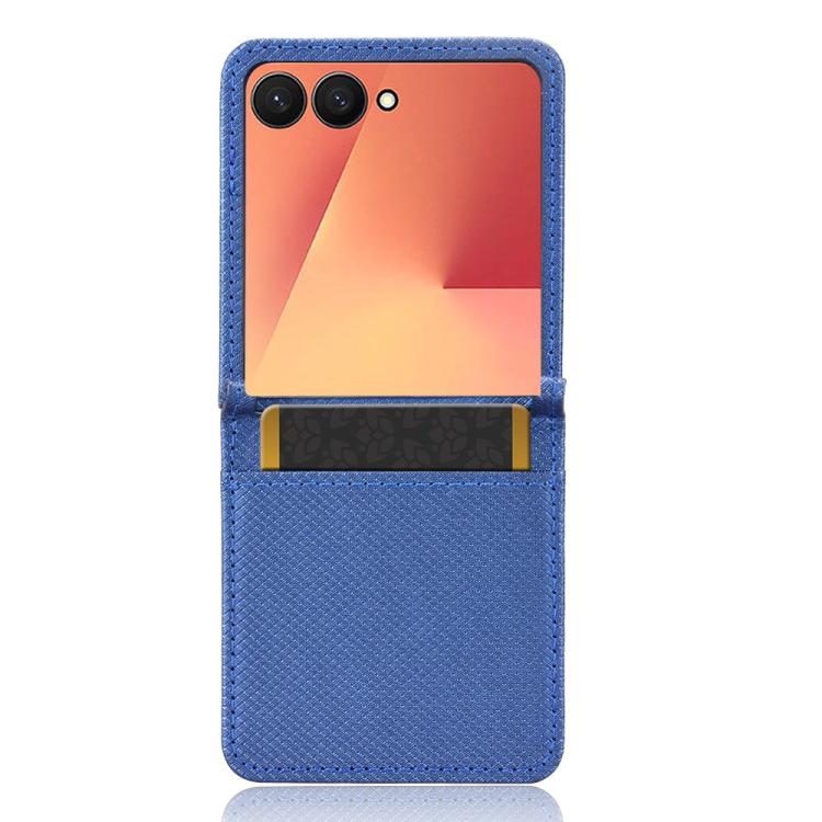 For Samsung Galaxy Flip7 5G Diamond Texture Leather Phone Case