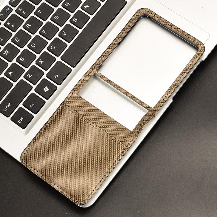 For Samsung Galaxy Flip7 5G Diamond Texture Leather Phone Case