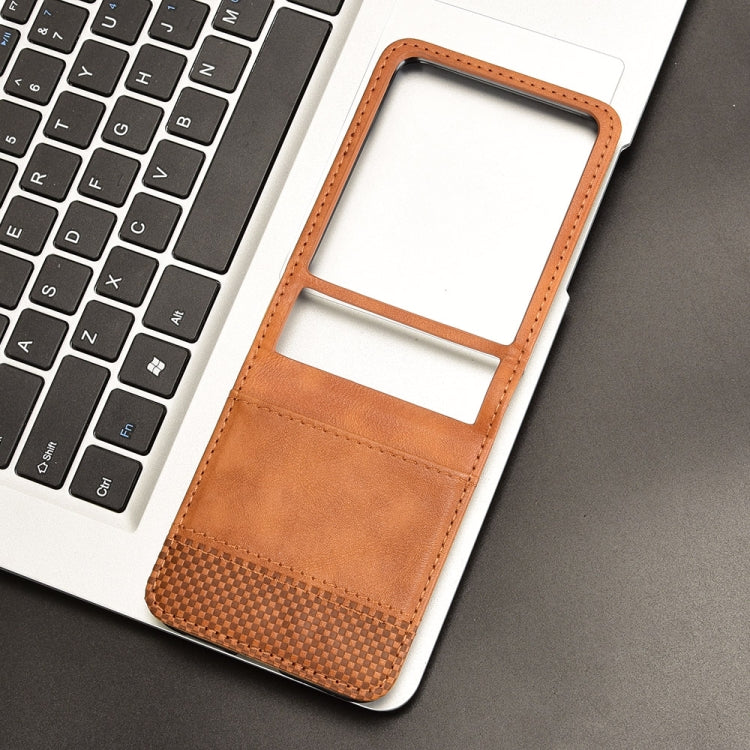 For Motorola Razr 50 Ultra Retro Texture Leather Phone Case