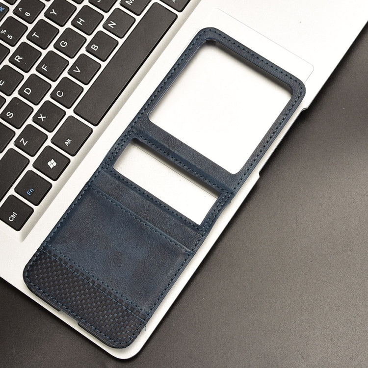 For Motorola Razr 50 Retro Texture Leather Phone Case