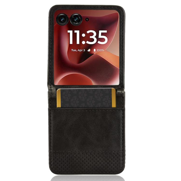 For Motorola Razr 60 Ultra Retro Texture Leather Phone Case