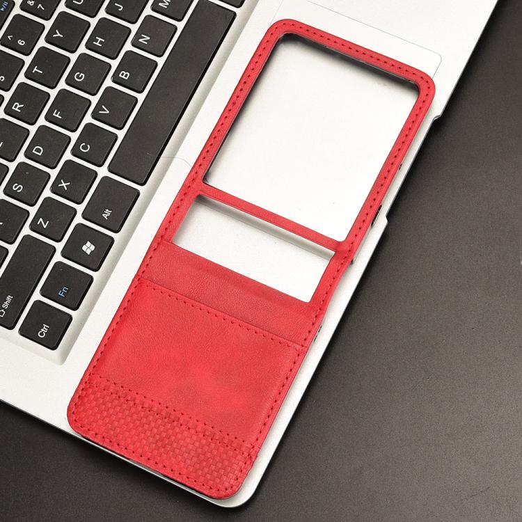 For Motorola Razr 60 Ultra Retro Texture Leather Phone Case