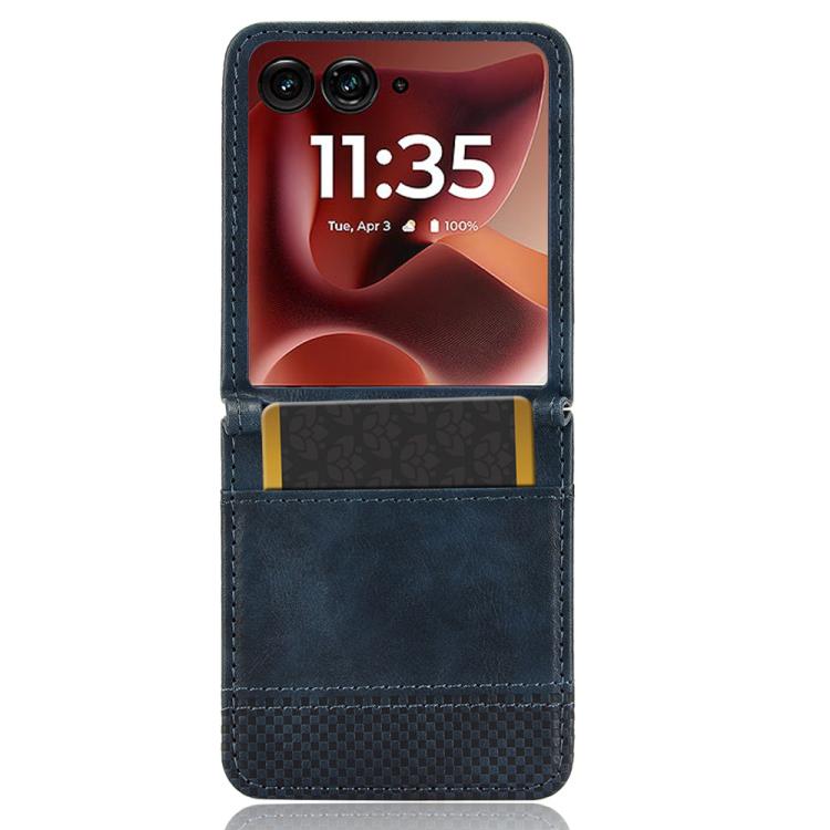 For Motorola Razr 60 Ultra Retro Texture Leather Phone Case