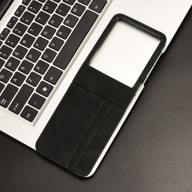 For Motorola Razr 60 Ultra Skin Feel Card Slot Leather Phone Case