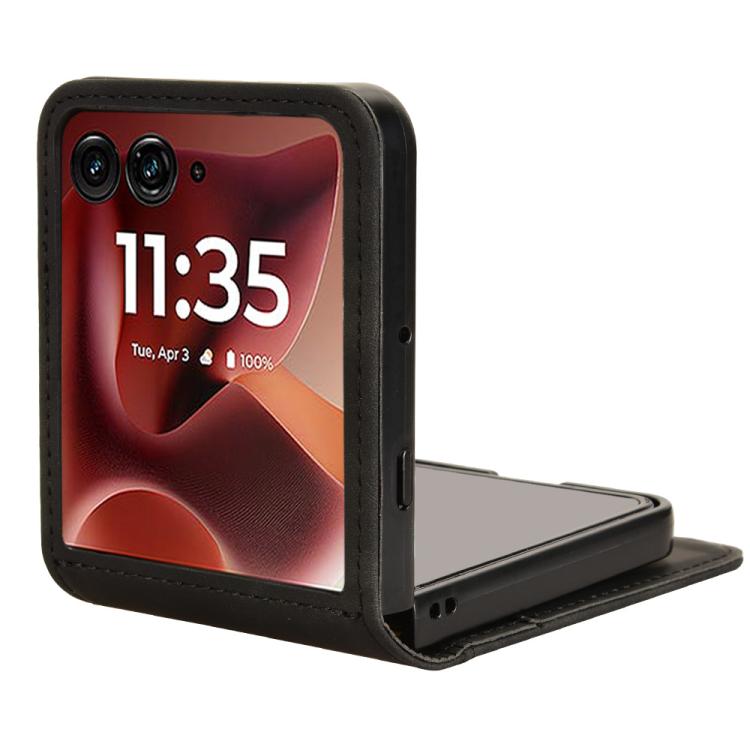 For Motorola Razr 60 Ultra Skin Feel Card Slot Leather Phone Case