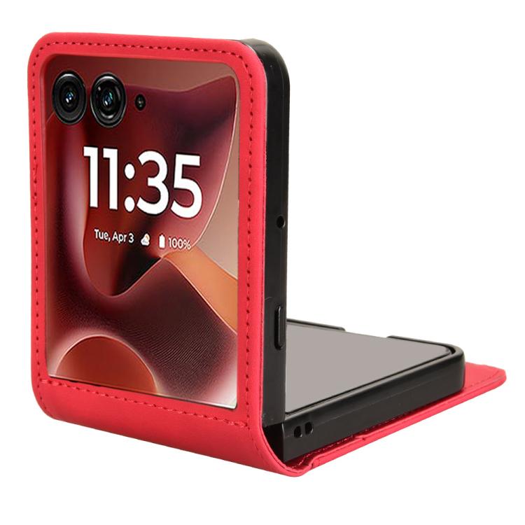 For Motorola Razr 60 Ultra Skin Feel Card Slot Leather Phone Case