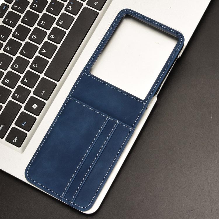 For Motorola Razr 60 Ultra Skin Feel Card Slot Leather Phone Case