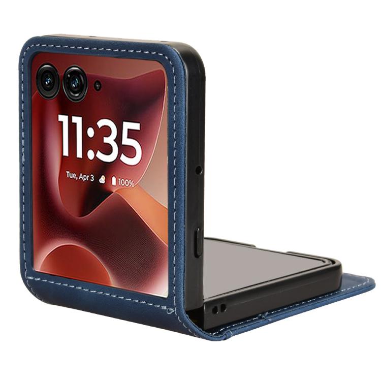 For Motorola Razr 60 Ultra Skin Feel Card Slot Leather Phone Case