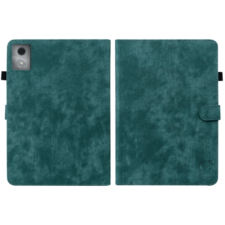 For Lenovo Tab K11 Plus Tiger Pattern Flip Leather Tablet Case
