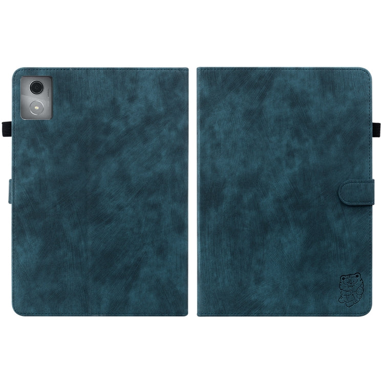 For Lenovo Tab K11 Plus Tiger Pattern Flip Leather Tablet Case