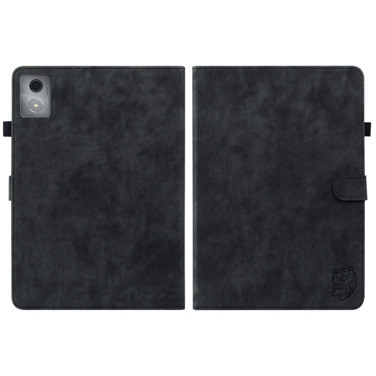 For Lenovo Tab K11 Plus Tiger Pattern Flip Leather Tablet Case
