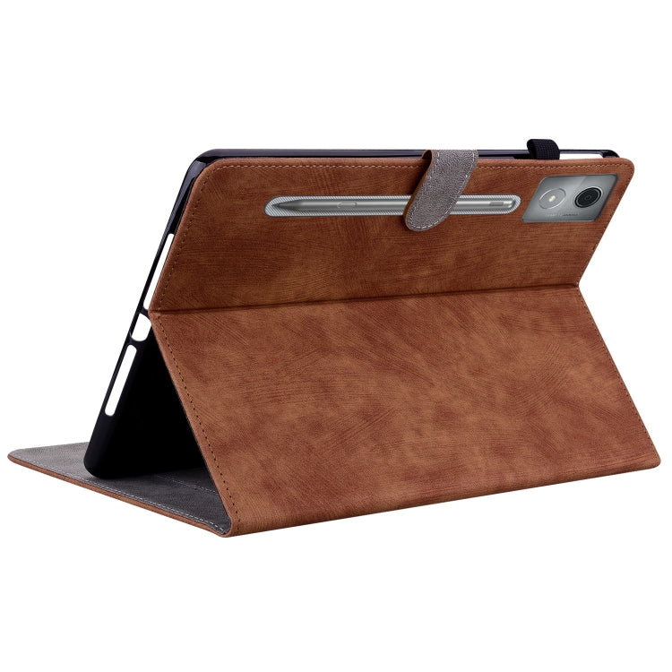 For Lenovo Tab P12 Pro 12.7 2025 Tiger Pattern Flip Leather Tablet Case