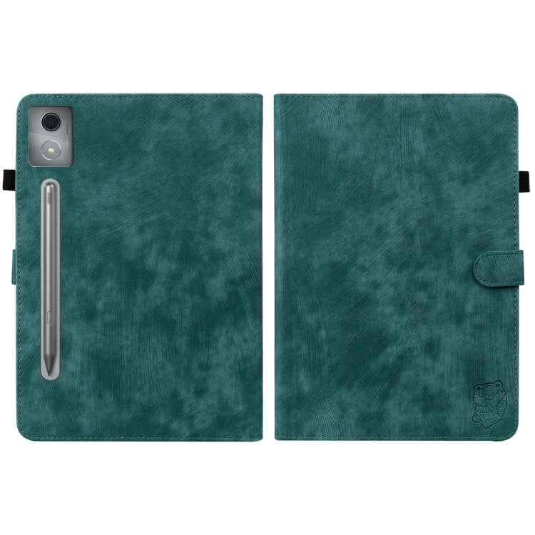 For Lenovo Tab P12 Pro 12.7 2025 Tiger Pattern Flip Leather Tablet Case