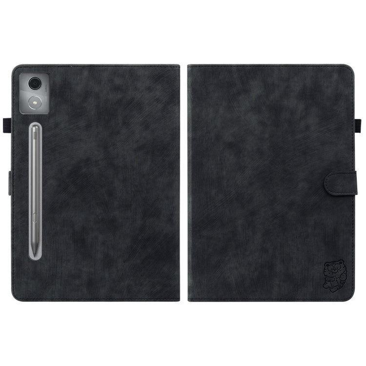 For Lenovo Tab P12 Pro 12.7 2025 Tiger Pattern Flip Leather Tablet Case