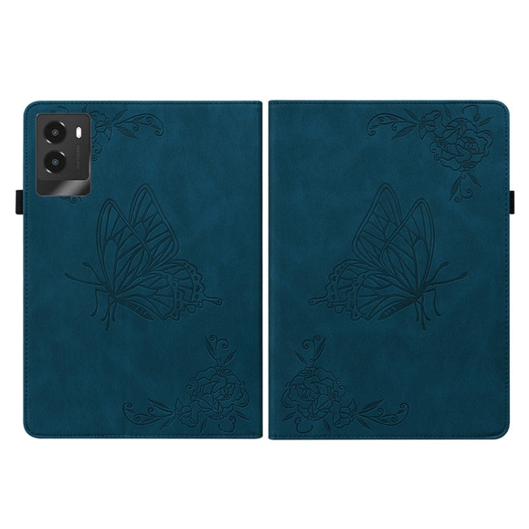 For Lenovo Legion Y700 2025 Butterfly Flower Embossed Leather Tablet Case