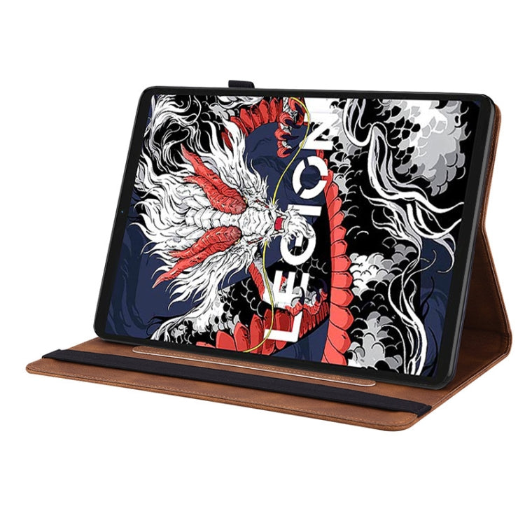 For Lenovo Legion Y700 2025 Butterfly Flower Embossed Leather Tablet Case