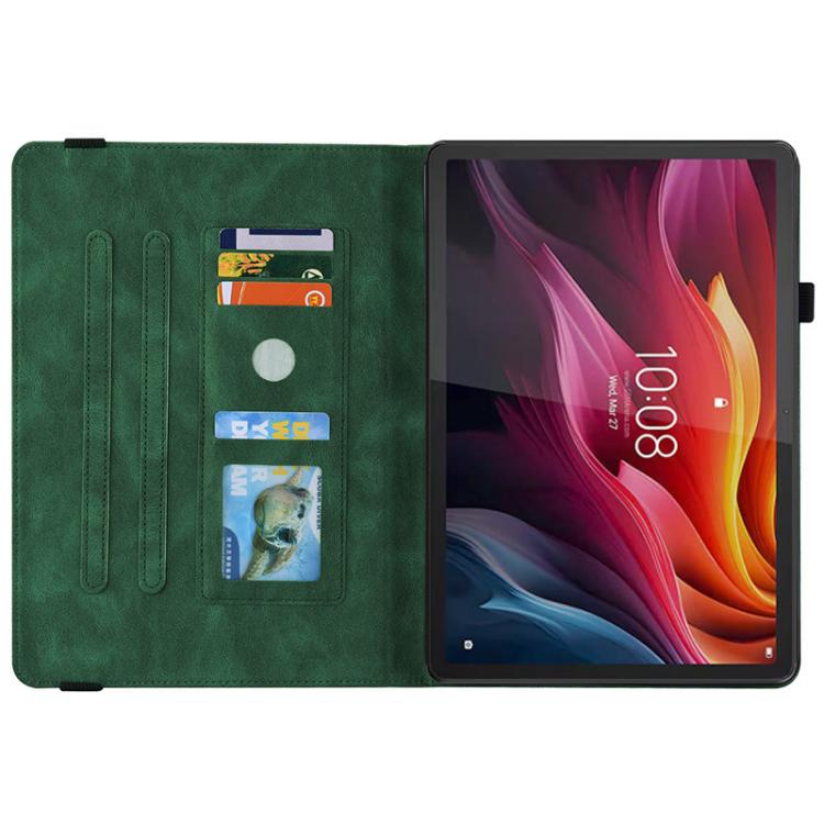 For Lenovo Idea Tab 11 / Xiaoxin Pad 2025 Butterfly Flower Embossed Leather Tablet Case
