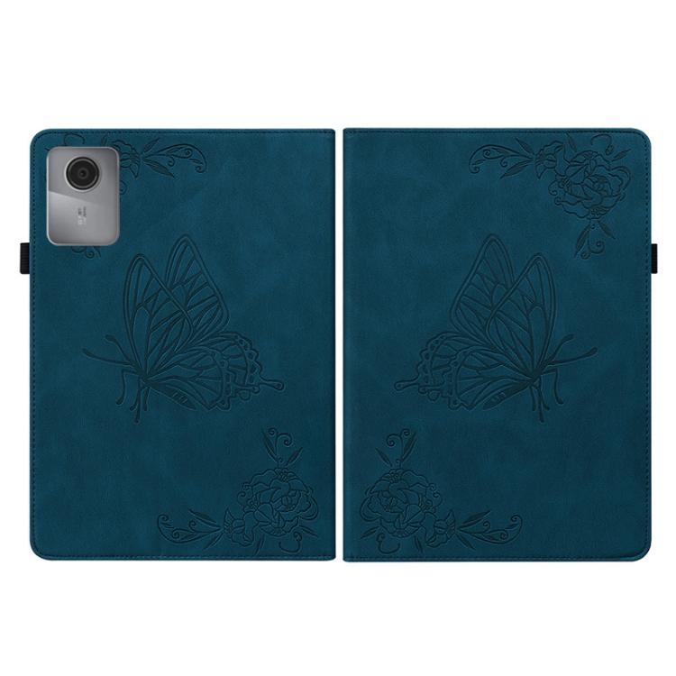 For Lenovo Idea Tab 11 / Xiaoxin Pad 2025 Butterfly Flower Embossed Leather Tablet Case