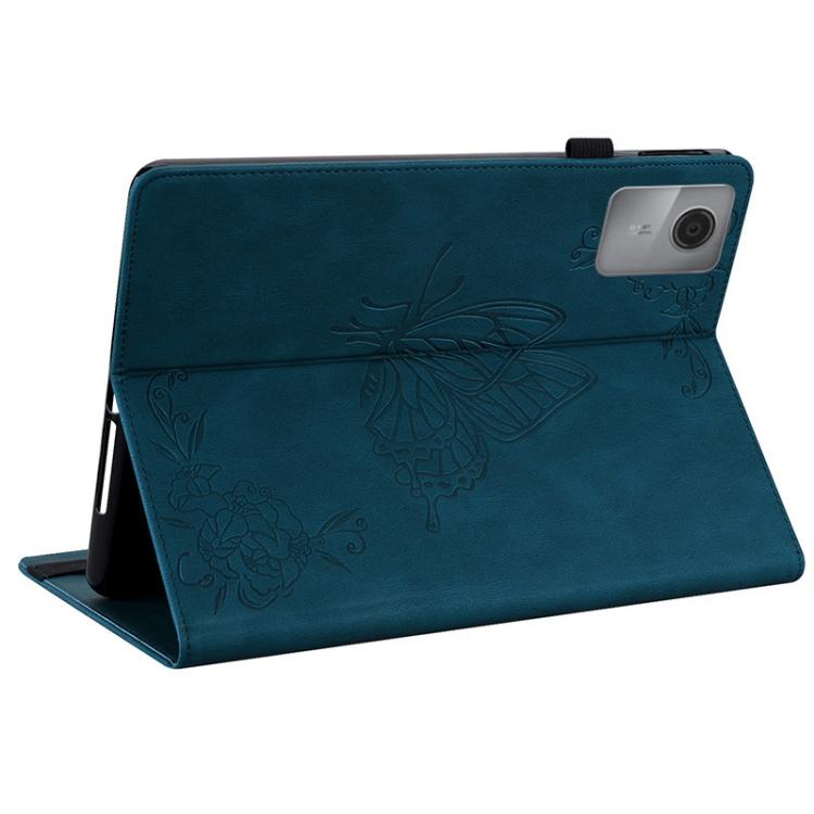 For Lenovo Idea Tab 11 / Xiaoxin Pad 2025 Butterfly Flower Embossed Leather Tablet Case