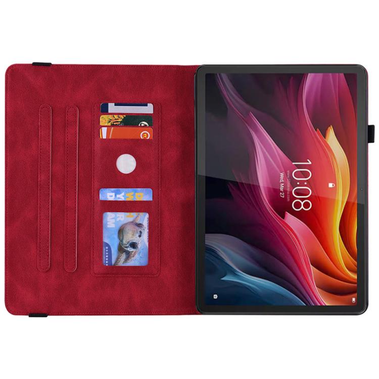 For Lenovo Idea Tab 11 / Xiaoxin Pad 2025 Butterfly Flower Embossed Leather Tablet Case