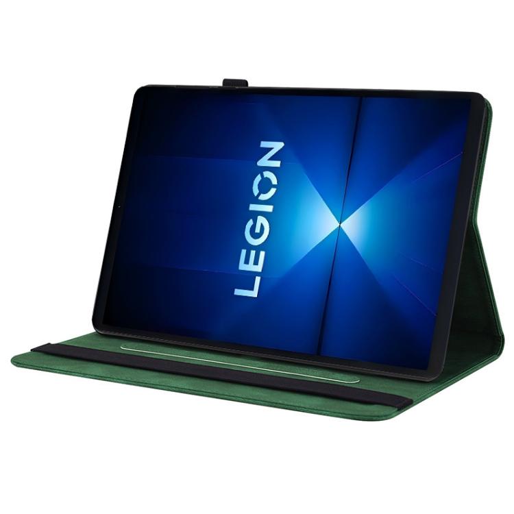 For Lenovo Legion Y700 Gen 4 Butterfly Flower Embossed Leather Tablet Case