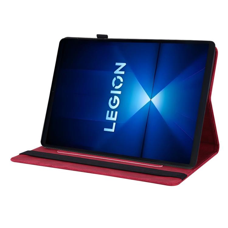 For Lenovo Legion Y700 Gen 4 Butterfly Flower Embossed Leather Tablet Case