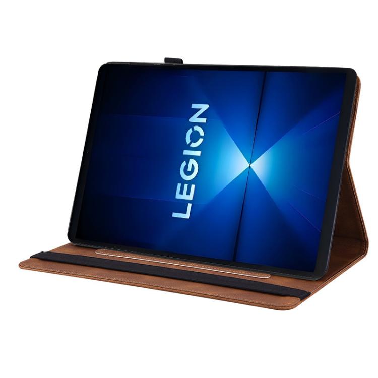 For Lenovo Legion Y700 Gen 4 Butterfly Flower Embossed Leather Tablet Case
