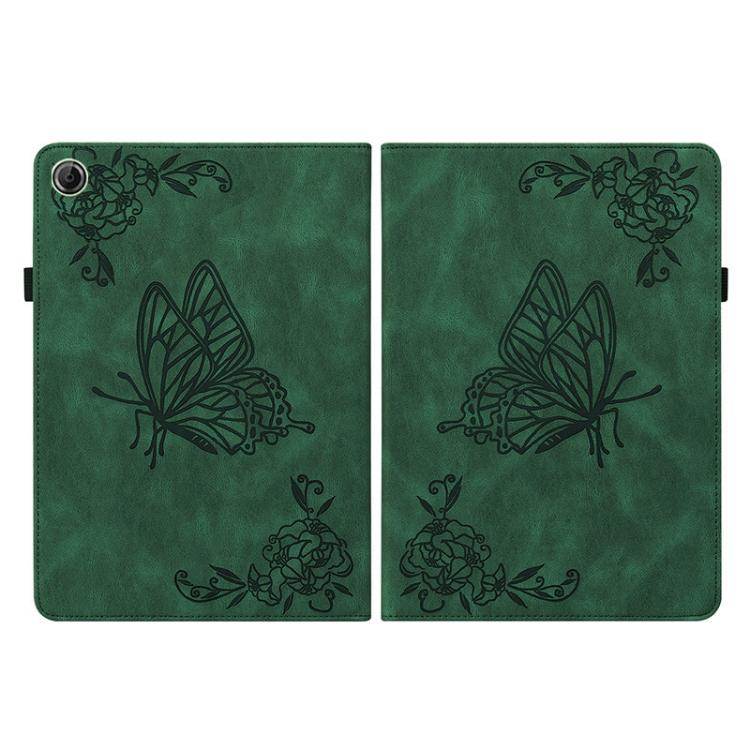 For Lenovo Tab K9 / Tab One Butterfly Flower Embossed Leather Tablet Case