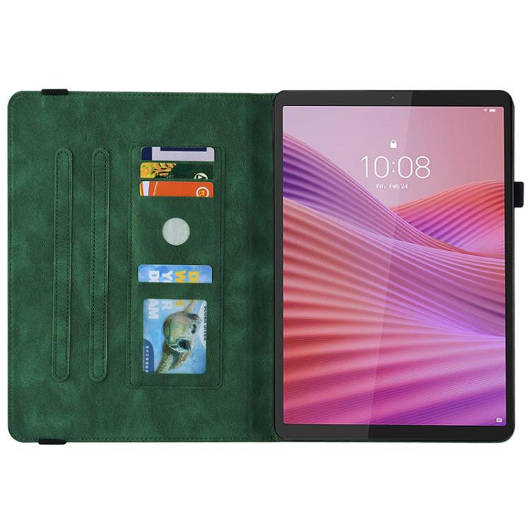 For Lenovo Tab K9 / Tab One Butterfly Flower Embossed Leather Tablet Case