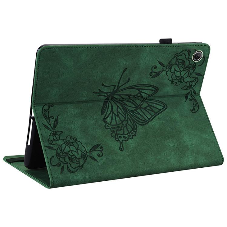For Lenovo Tab K9 / Tab One Butterfly Flower Embossed Leather Tablet Case