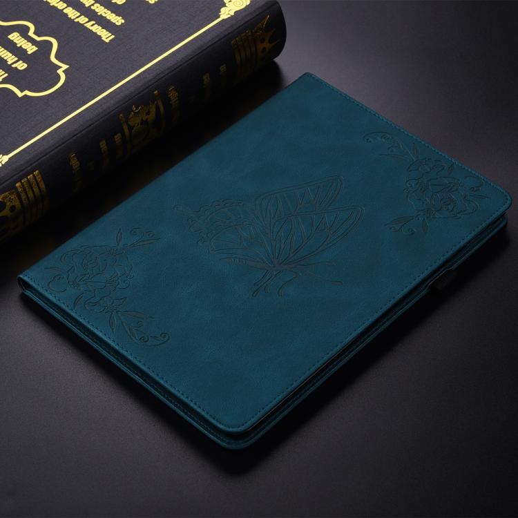 For Lenovo Tab K9 / Tab One Butterfly Flower Embossed Leather Tablet Case