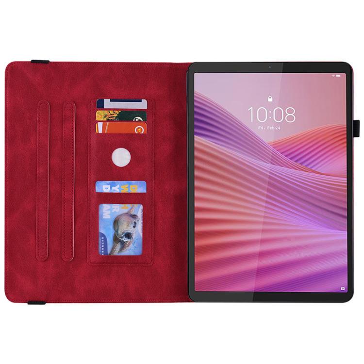 For Lenovo Tab K9 / Tab One Butterfly Flower Embossed Leather Tablet Case