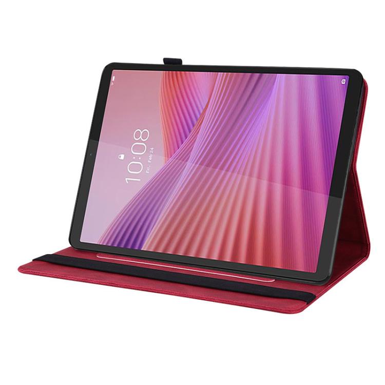 For Lenovo Tab K9 / Tab One Butterfly Flower Embossed Leather Tablet Case