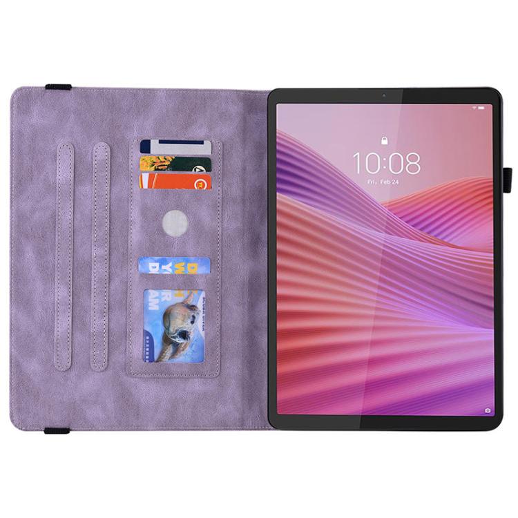 For Lenovo Tab K9 / Tab One Butterfly Flower Embossed Leather Tablet Case