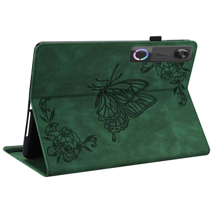 For Lenovo Legion Y700 Gen 5 Butterfly Flower Embossed Leather Tablet Case