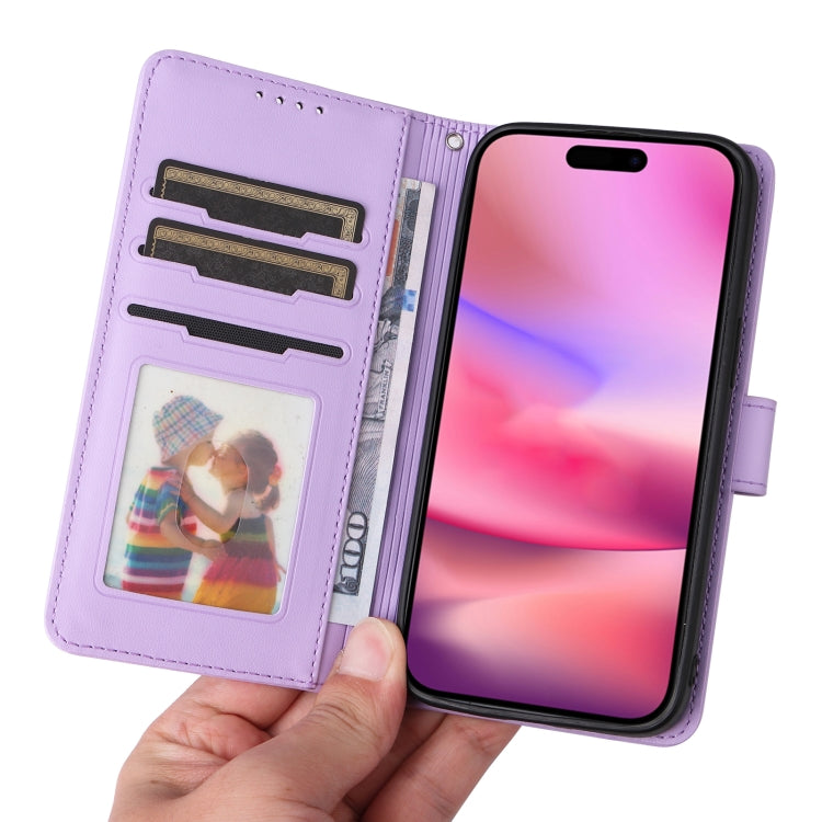 For iPhone 16 BETOPNICE BN-005 2 in 1 Detachable Imitate Genuine Leather Phone Case