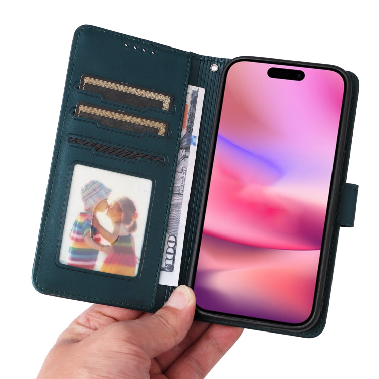 For iPhone 16 BETOPNICE BN-005 2 in 1 Detachable Imitate Genuine Leather Phone Case
